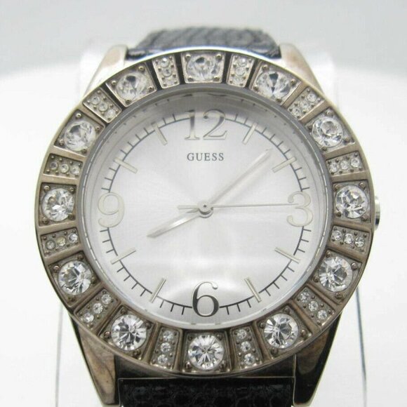 Women's Guess Water Resistant Analog 37mm Dial Crystals Watch (D237) - Picture 1 of 12